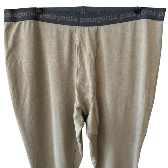Patagonia Capilene Midweight Taupe Base Layer Mens Size XXL - Picture 6 of 13